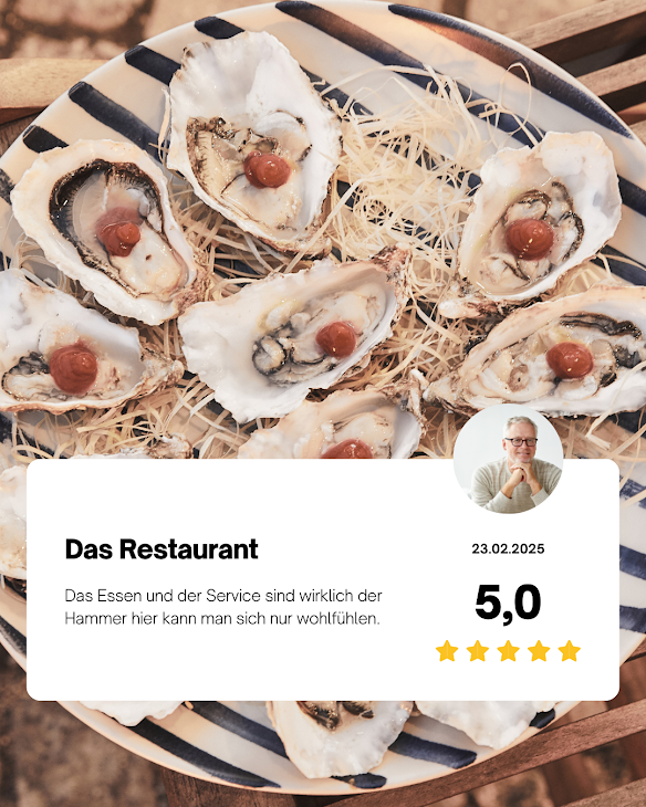 5-Sterne Gästebewertung Restaurant Weinforum Franken, März 2025